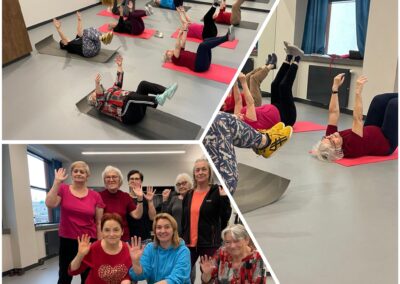 Zdjęcie przedstawia zajęcia ruchowe podopiecznych CAS